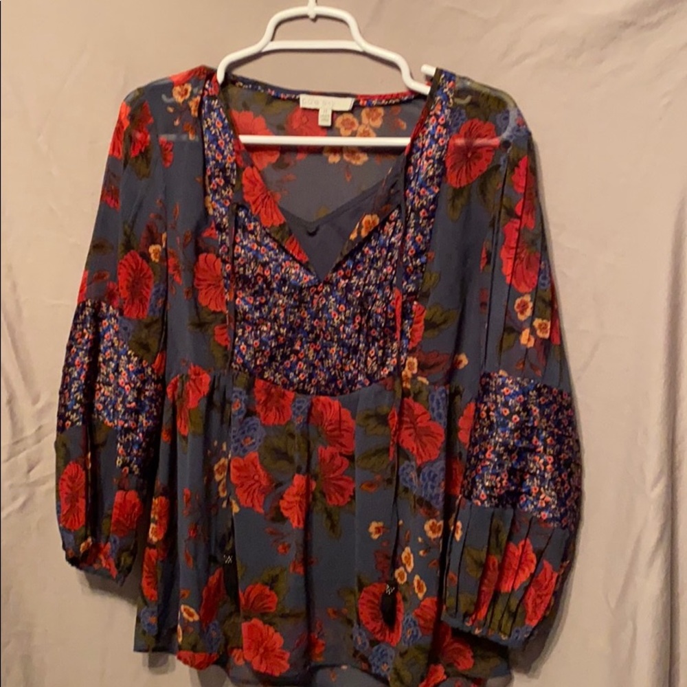 Pale Blue Sky Blouse